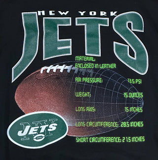 New York Jets Statistics Crewneck sz L