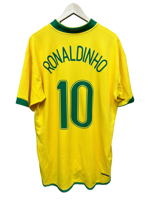 2008 Brazil Ronaldinho Jersey size 2X