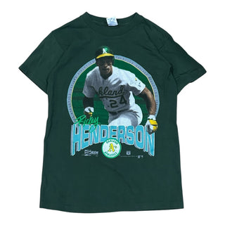 1994 Athletics Rickey Henderson Tshirt Small