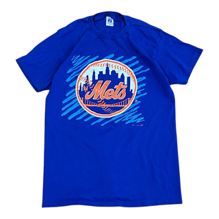 New York Mets Scribble Tshirt Sz L