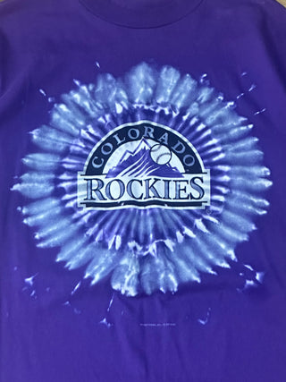 Colorado Rockies Tie Die Target Tshirt Sz M