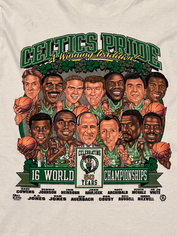 Celtics Pride Character Tshirt size XL