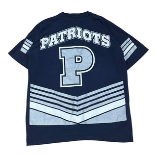New England Patriots Jersey Tshirt AOP Sz L