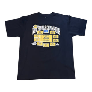 2009 NBA Finals Los Angeles Lakers Championship Banner Tshirt Sz L