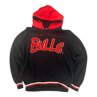 Chicqgo Bulls bubble Graffitti Hoodie Sz L (M)