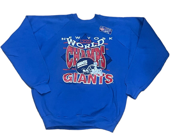 New York Giants 1990 Super Bowl Champions Crewneck sz XL