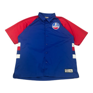 New Jersey Nets Warm Up Shooting Shirt Sz XXL (MJE3)