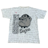 Georgetown Hoyas AOP Tshirt size XL - XXL