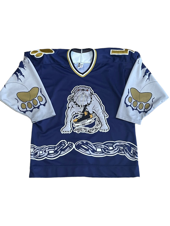 Long Beach Ice Dogs Authentic Jersey size 48/XL