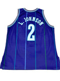 Hornets Larry Johnson Authentic Jersey size 48/XL