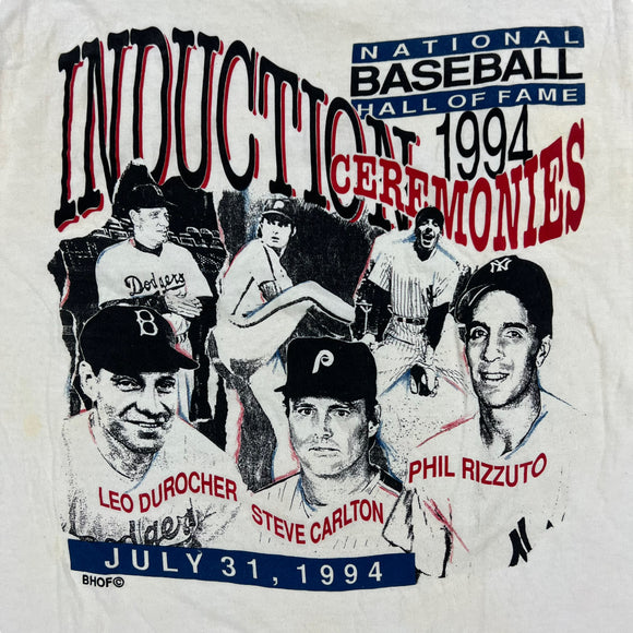 1994 National Baseball Hall of Fame Induction ceremonies tee size L