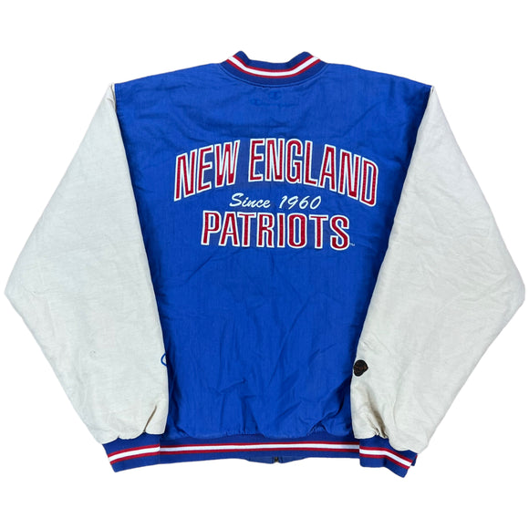 90s Champion New England Patriots varsity style jacket size XL