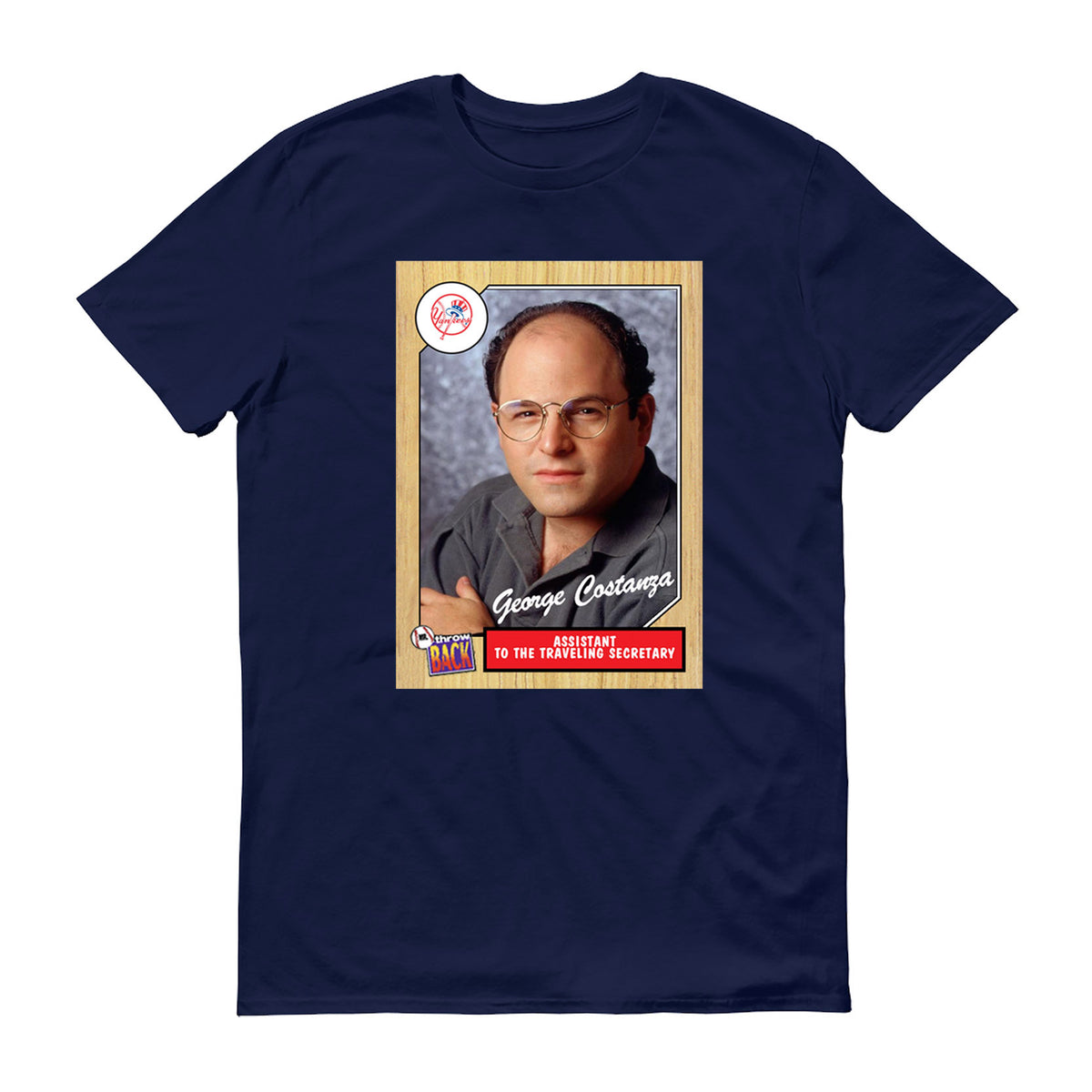 Connor Ryan on X: George Costanza finally has his own Yankees baseball  card   / X