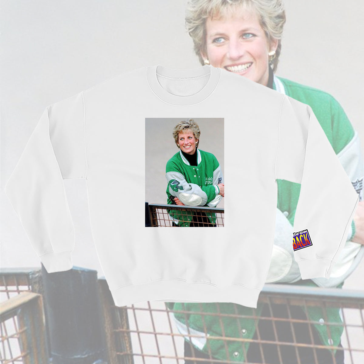 Eagles Sweatshirt Princess Diana 