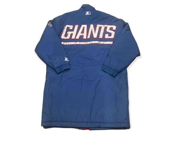 New York Giants Sideline Trench Coat L
