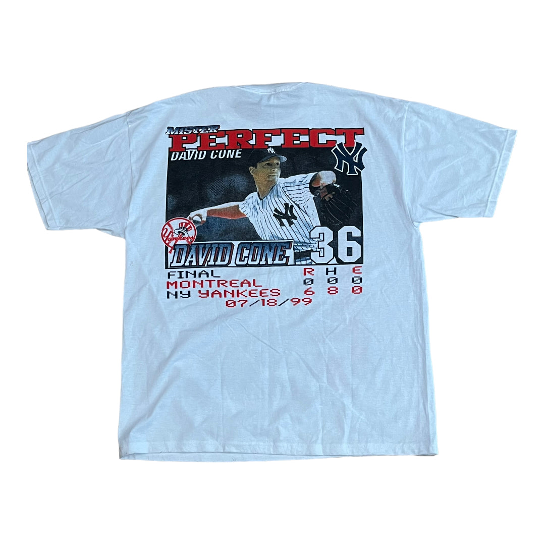 Yankees David Cone Perfect Game Tshirt size XL – Mr. Throwback NYC