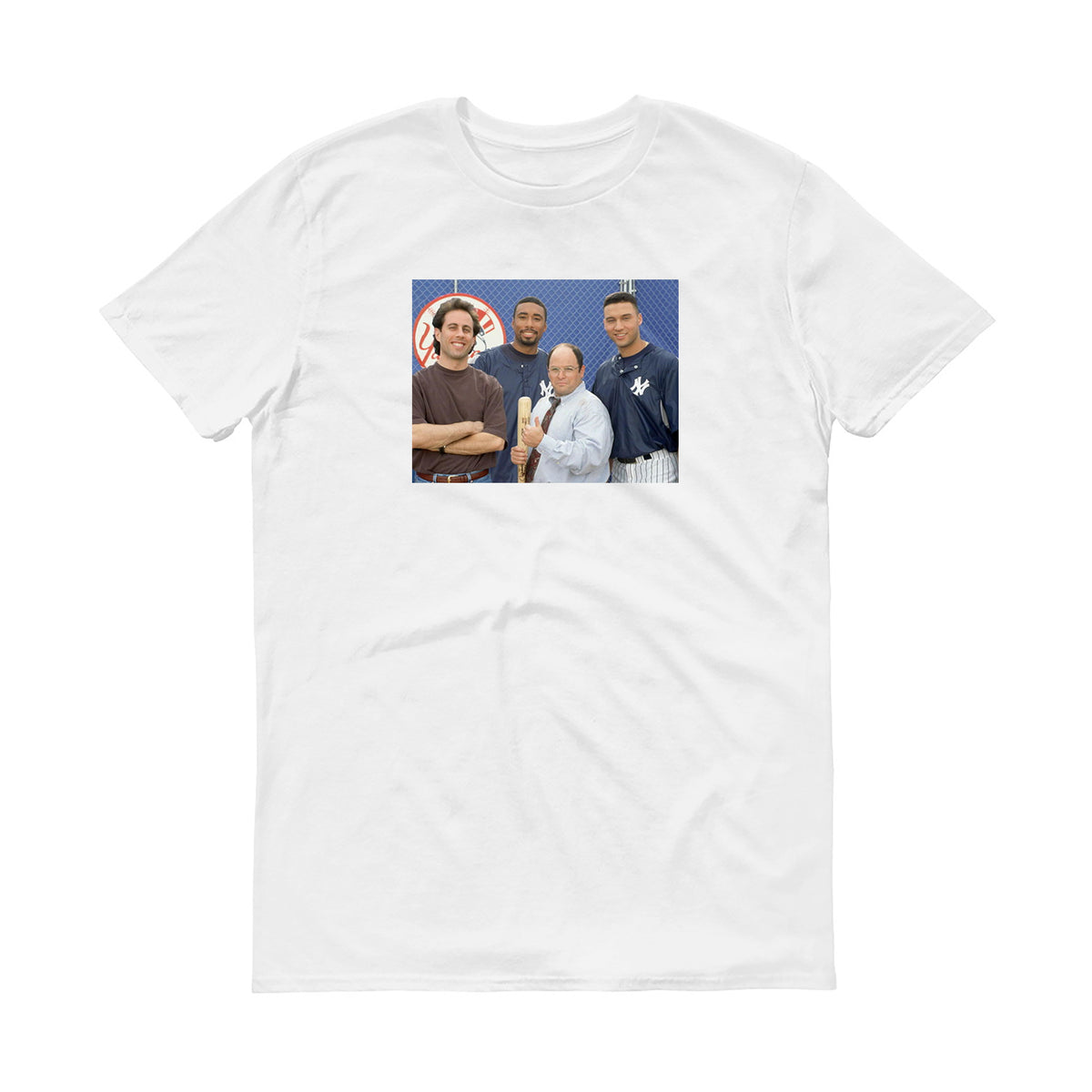 Costanza Brand Cotton Baseball Uniforms Seinfeld T Shirt Parody (New Design)