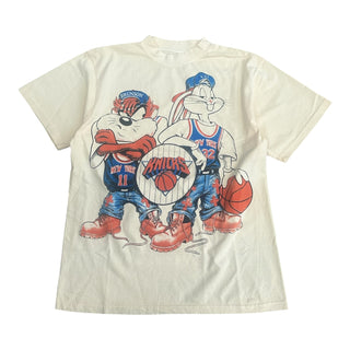 Retro Beige Knicks Looney Tunes Tshirt