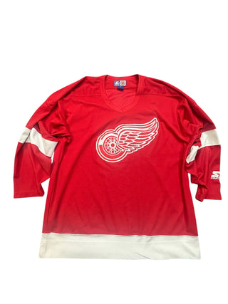 90s Detroit Red Wings Blank Jersey size XL