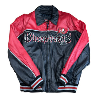 Tampa Bay Buccaneers Leather Jacket size L