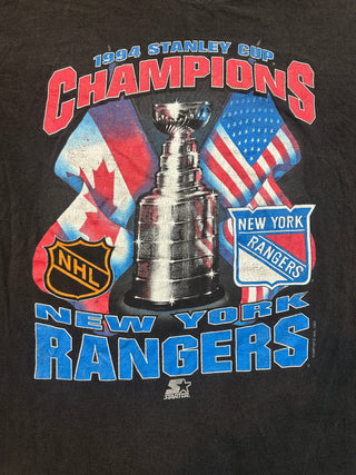 1994 Rangers Stanley Cup Tshirt size XL