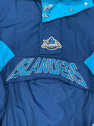 New York Islanders Fisherman Pullover Jacket Sz XL