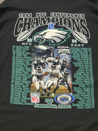 2004 Eagles NFC Champions Long Sleeve Shirt size XL