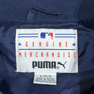 New York Yankees Stripe Sleeve Windbreaker Sz L