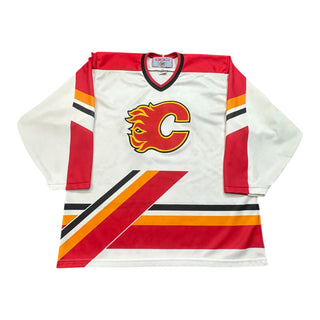 90s Calgary Flames Blank Jersey size L