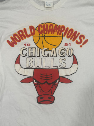 1991 Bulls World Champions Tshirt size L