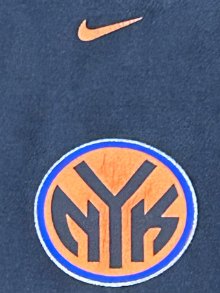New York Knicks Center Swoosh Long Sleeve Tshirt Sz M