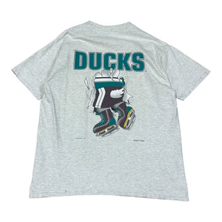 Anaheim Mighty Ducks Heather Grey Breakthrough Tshirt Sz XL (244)