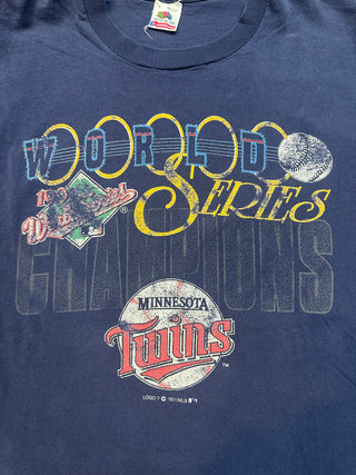 1991 Twins World Series Tshirt size L