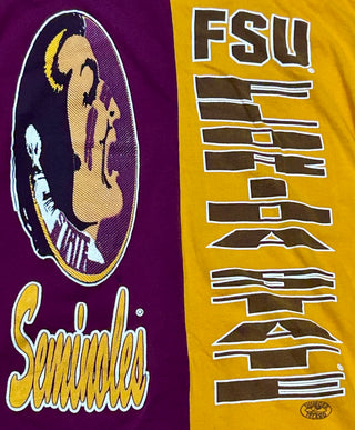 Florida State Seminoles Split Tshirt Sz L