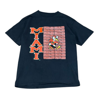90s Miami Hurricanes Spellout Tshirt size L