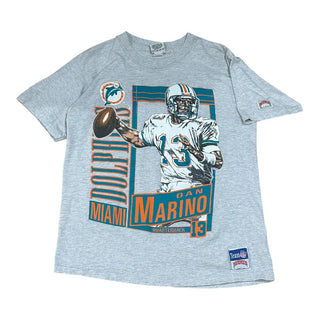 Miami Dolphins Dan Marino Trading Card Tshirt Sz L