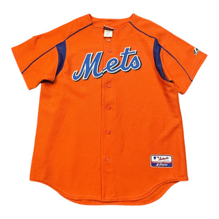 NY Mets Orange Blank Jersey size L