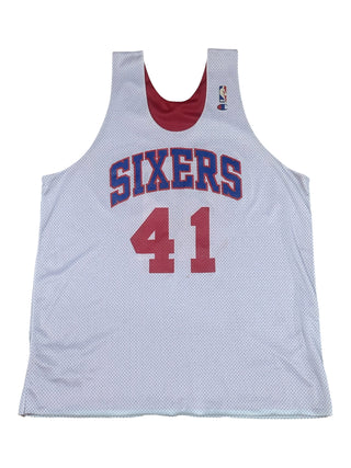 90s Sixers Practice #41 Jersey size 2X (VG)