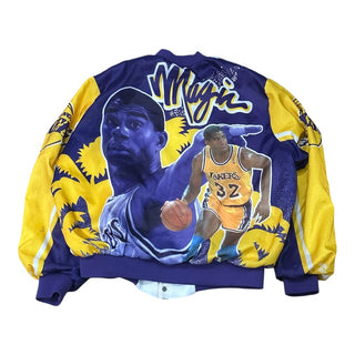 Lakers Magic Johnson Fanimation Jacket size XL