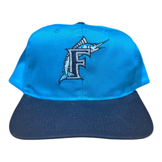 Florida Marlins Two Tone Plain Logo Snapback