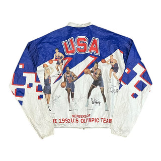 1992 Dream Team Kelloggs Tyvek Jacket Sz (viv)