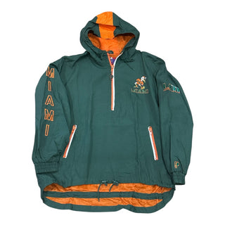 90s Miami Hurricanes Windbreaker Jacket size L