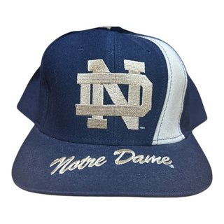 Notre Dame Big Logo Brim Script Snapback