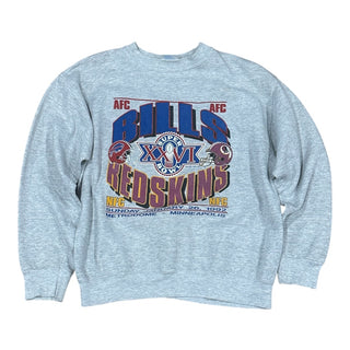 1992 Bills vs. Redskins Crewneck size Large
