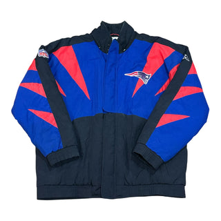 90s New England Patriots Spike Jacket size Largs