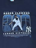 Yankees Clemens 300 Victories Tshirt size M