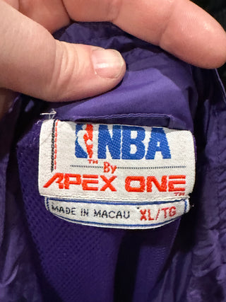 Utah Jazz Windbreaker Jacket size XL