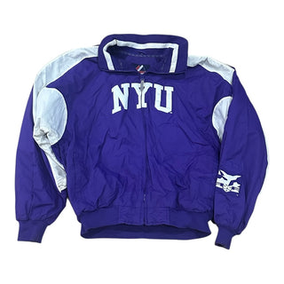 90s NYU Bobcats Baseball Jacket size 2X