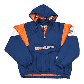 90s Chicago Bears Pullover Jacket size XL