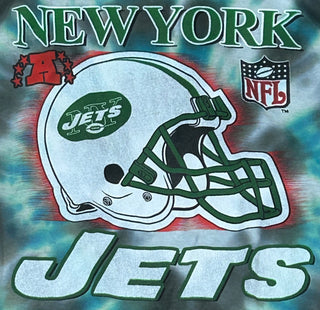 New York Jets Tie Dye Brett Favre Tshirt Sz XL